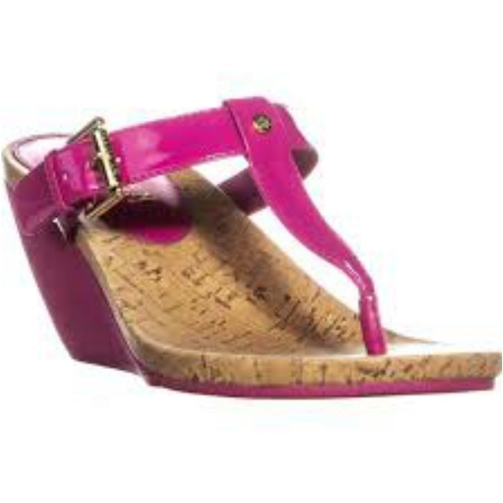 Lauren Ralph Lauren Roseanne Geranium Pink Sandals